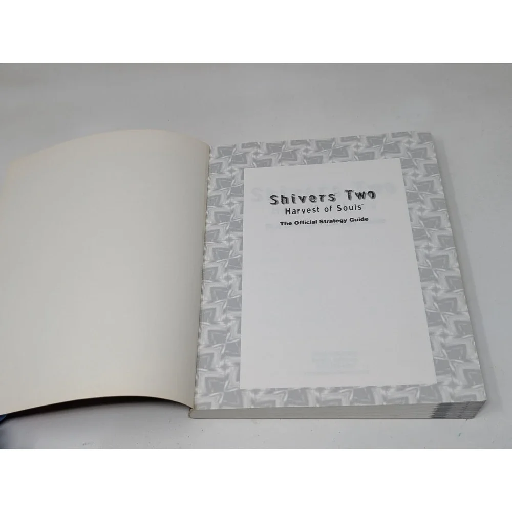 Shivers 2‎ Harvest of Souls PC Game Prima Strategy Guide Book Horror Sierra VTG